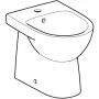 Geberit Selnova Compact falhoz illeszkedő álló bidé 35,5x48 cm, rövidített kivitel 500.482.01.7