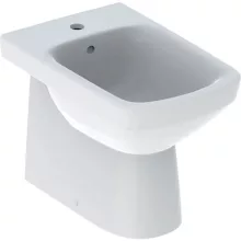   Geberit Selnova Square falhoz illeszkedő álló bidé 35x53 cm, túlfolyóval 500.483.01.7