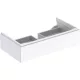 Geberit Xeno² alsó szekrény mosdóhoz 88x46,2 cm, egy fiókkal, magasfényű fehér 500.508.01.1