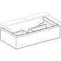 Geberit Xeno² alsó szekrény mosdóhoz 88x46,2 cm, egy fiókkal, magasfényű fehér 500.508.01.1