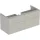 Geberit Xeno² alsó szekrény mosdóhoz 117,4x46,2 cm, négy fiókkal, matt greige 500.518.00.1