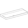 Geberit Xeno² mosdó 120x48 cm, csaplyuk és túlfolyó nélkül, KeraTect bevonattal, fehér 500.552.01.1