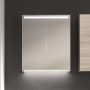 Geberit Option 60cm tükrös szekrény világítással, két ajtóval 500582001 (500.582.00.1)