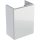 Geberit Acanto alsó szekrény kézmosóhoz, egy ajtóval 40 cm magasfényű fehér/fényes fehér üveg (500.607.01.2)
