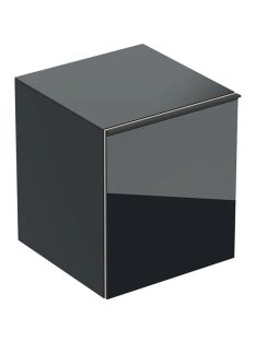   Geberit Acanto oldalsó szekrény egy fiókkal 45x52 cm, fekete 500.618.16.1