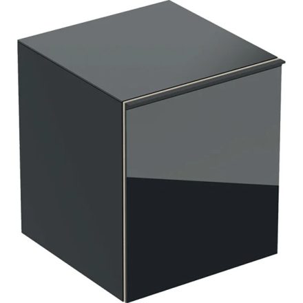 Geberit Acanto oldalsó szekrény egy fiókkal 45x52 cm, fekete 500.618.16.1