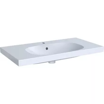 Geberit Acanto mosdó pakolófelületekkel 90x48,2 cm 500623012 (500.623.01.2)