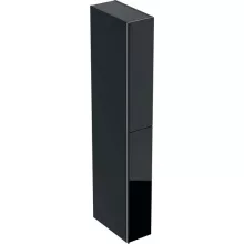   Geberit Acanto magas kiegészítő szekrény két fiókkal 22x173 cm, fekete 500.638.16.1