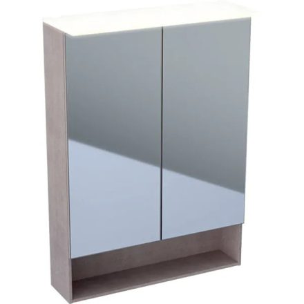 Geberit Acanto tükrös szekrény 60x83 cm, fakó tölgy 500.644.00.2