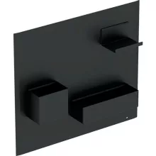   Geberit Group mágneses tábla tárolódobozokkal 45x39 cm, láva 500.649.JK.2