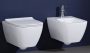 Geberit Smyle Square fali WC csésze 35x54 cm zárt forma, Rimfree kivitel, antibakteriális ülőkével, fehér 500.683.00.2
