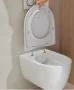Geberit Smyle Square fali WC Rimfree antibakteriális ülőkével 500683002