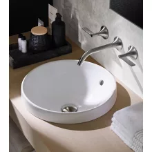   Geberit VariForm beépíthető mosdó, kerek, túlfolyóval 500700012 (500.700.01.2)