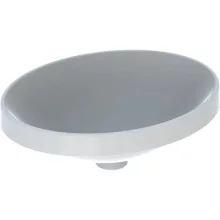   Geberit VariForm 50 cm beépíthető mosdó, ovális, túlfolyó nélkül 500.710.01.2