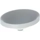 Geberit VariForm 50 cm beépíthető mosdó, ovális, túlfolyó nélkül 500.710.01.2