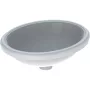 Geberit VariForm alulról beépíthető ovális mosdó 48 cm, túlfolyó nélkül 500.750.01.2