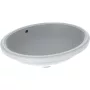 Geberit VariForm alulról beépíthető ovális mosdó 56 cm, túlfolyóval 500.752.01.2