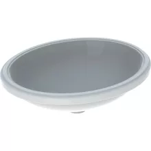   Geberit VariForm alulról beépíthető ovális mosdó 56 cm, túlfolyó nélkül 500.754.01.2