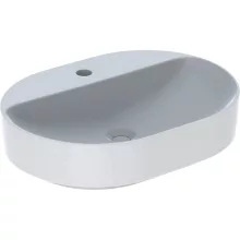   Geberit VariForm pultra ültethető mosdó, csaplyuk-peremmel, túlfolyó nélkül 500778012 (500.778.01.2)
