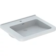   Geberit Selnova Comfort Square akadálymentes mosdó 55x52,5 cm, túlfolyóval 500.785.00.7