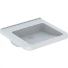   Geberit Selnova Comfort Square akadálymentes mosdó 55 cm, túlfolyó és csapfurat nélkül 500.787.01.7