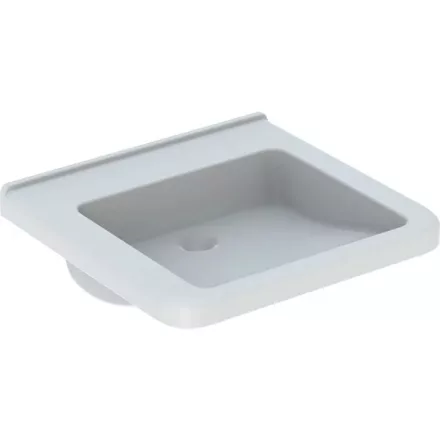 Geberit Selnova Comfort Square akadálymentes mosdó 55 cm, túlfolyó és csapfurat nélkül 500.787.01.7