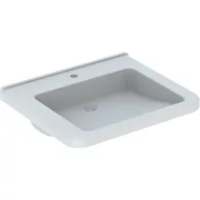   Geberit Selnova Comfort Square akadálymentes mosdó 65x55 cm, túlfolyó nélkül 500.789.01.7