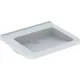 Geberit Selnova Comfort Square akadálymentes mosdó 65 cm, túlfolyó és csaplyuk nélkül 500.790.01.7