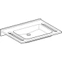 Geberit Publica akadálymentes mosdó 70x55 cm, szögletes, túlfolyó és csaplyuk nélkül 501.043.11.1