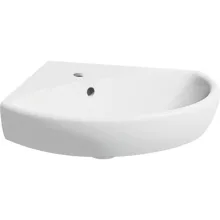   Geberit Selnova sarok kézmosó 59x56 cm, csaplyukkal és túlfolyóval 501.050.00.5