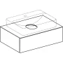 Geberit VariForm alsó szekrény pultra ültethető mosdóhoz 75x51 cm, 1 fiókkal, pakolófelülettel, hikoridió 501.162.00.1