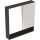 Geberit Selnova Square 2 ajtós tükrös szekrény 58,8x85 cm, matt láva 501.265.00.1