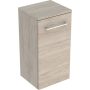 Geberit Selnova Square 1 ajtós oldalsó szekrény 33x65 cm, világos hikoridió 501.275.00.1
