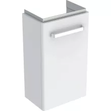   Geberit Selnova Compact 1 ajtós alsó szekrény kézmosóhoz 40 cm, rövidített kivitel, fehér 501.488.00.1