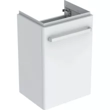   Geberit Selnova Compact 1 ajtós alsó szekrény kézmosóhoz 45 cm, fehér 501.490.00.1