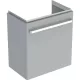 Geberit Selnova Compact 1 ajtós alsó szekrény mosdóhoz 55x36,7cm, fényezett világosszürke 501.493.00.1