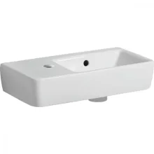   Geberit Selnova Compact balos kézmosó 50x25 cm túlfolyóval, fehér 501.506.00.7