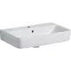 Geberit Selnova Compact kerámia mosdó 60x37cm csaplyukkal és túlfolyóval 501.511.00.7