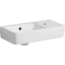   Geberit Selnova Compact jobbos kézmosó 50x25 cm, rövidített kivitel 501.513.00.7