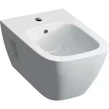   Geberit Selnova Square fali bidé túlfolyóval, részben zárt forma 501.547.01.1