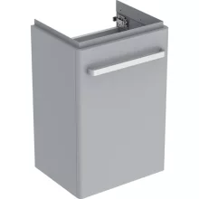   Geberit Selnova Compact 45 cm alsó szekrény kézmosóhoz, matt/fényes világos szürke 501.613.42.1 (501613421)