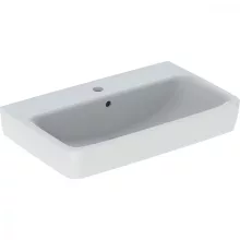   Geberit Selnova Compact 65x40 cm mosdó túlfolyóval, fehér 501.890.00.7