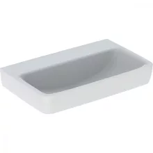   Geberit Selnova Compact 65x40 cm mosdó túlfolyó nélkül, fehér 501.893.00.7