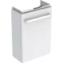 Geberit Selnova Compact 1 ajtós alsó szekrény kézmosóhoz 45 cm, rövidített kivitel, fényezett fehér 501.925.01.1