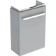 Geberit Selnova Compact 1 ajtós alsó szekrény kézmosóhoz 45 cm, rövidített kivitel, fényezett világosszürke 501.925.42.1