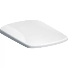   Geberit Selnova Compact lecsapódásgátlós, szögletes WC-ülőke, gyorskioldós zsanérral, fehér 501.930.01.1