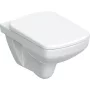 Geberit Selnova Square Rimfree mélyöblítésű fali WC készlet WC-ülőkével 501.961.00.1