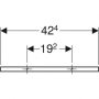 Geberit törölközőtartó mosdószekrényhez, láva 502.328.JK.1