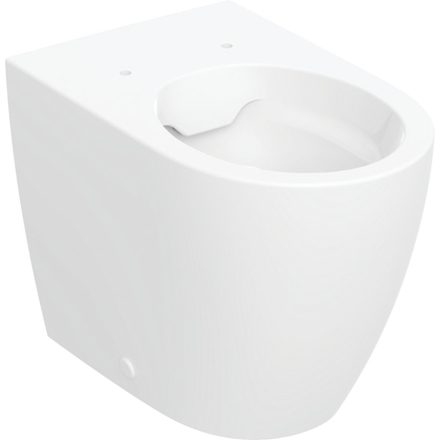 Geberit iCon falhoz illeszkedő Rimfree álló kerámia WC vario kifolyású 502.382.00.1