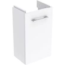   Geberit Selnova Square egy ajtós szekrény kézmosóhoz 32,3x55,7 cm, magasfényű fehér 502.730.00.1
